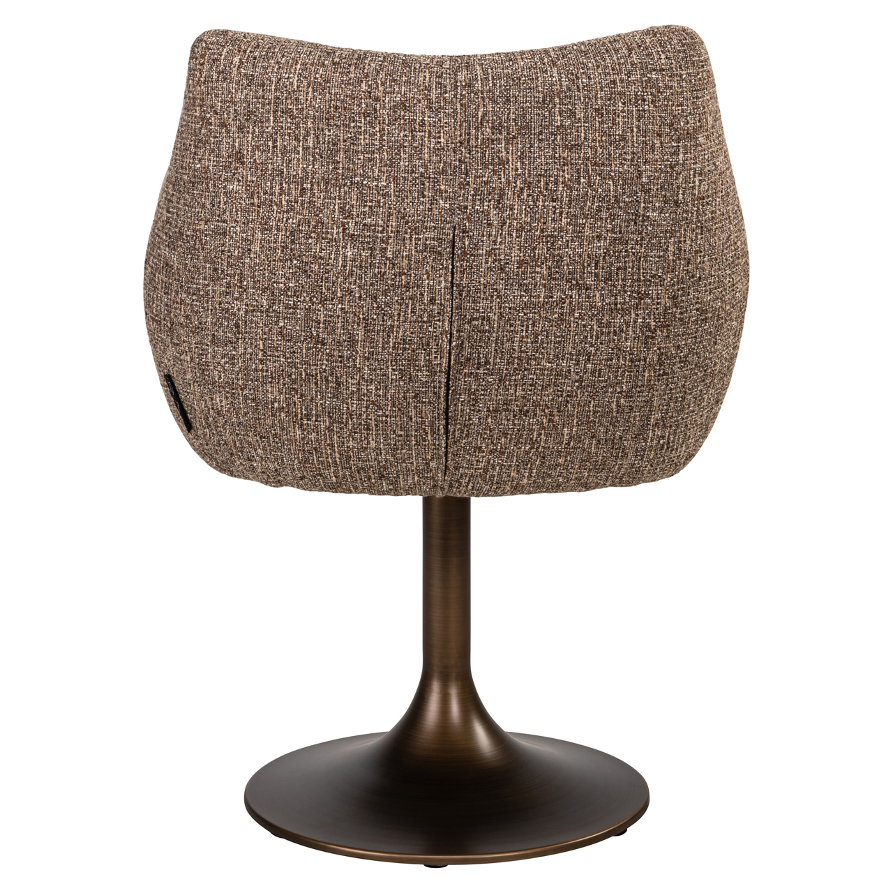 Esszimmerstuhl Aldo brown tweed swivel – Bild 5