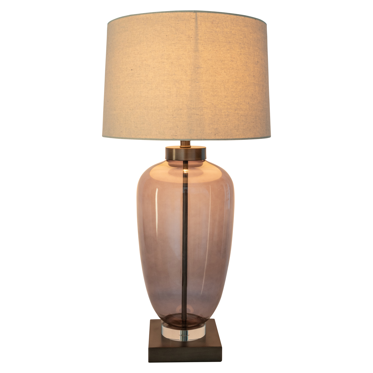 Tischlampe Monsoe smoke