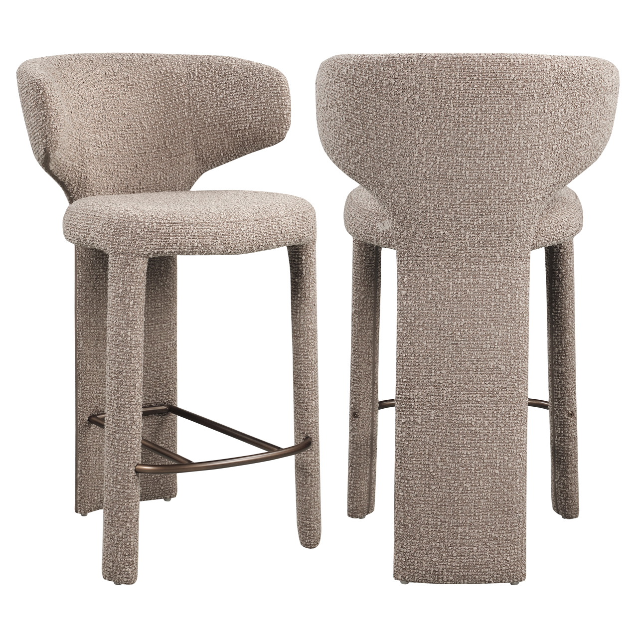 Thekenstuhl Viola mocca chunky