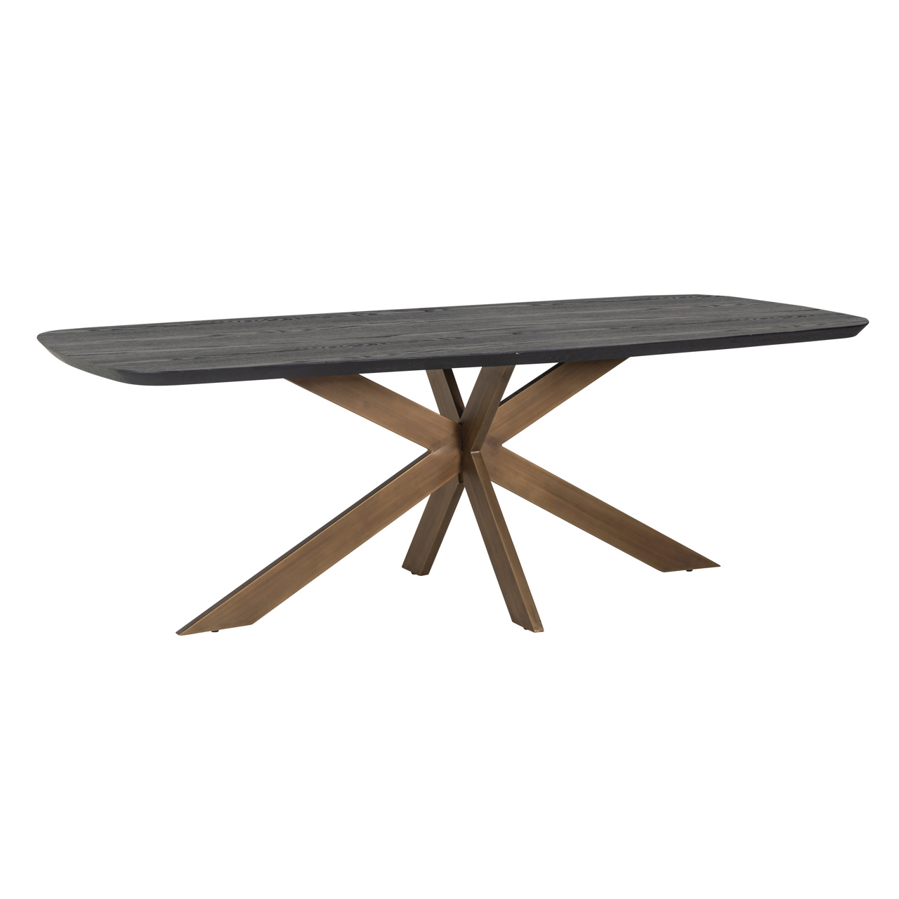 Esstisch Cambon dark coffee danish oval 230