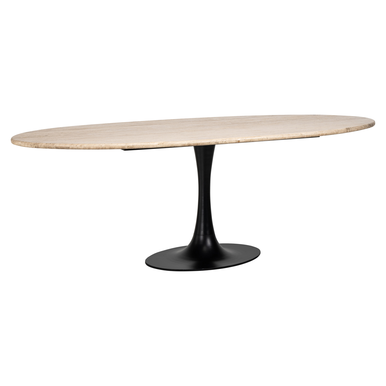 Esstisch Hampton black oval 230