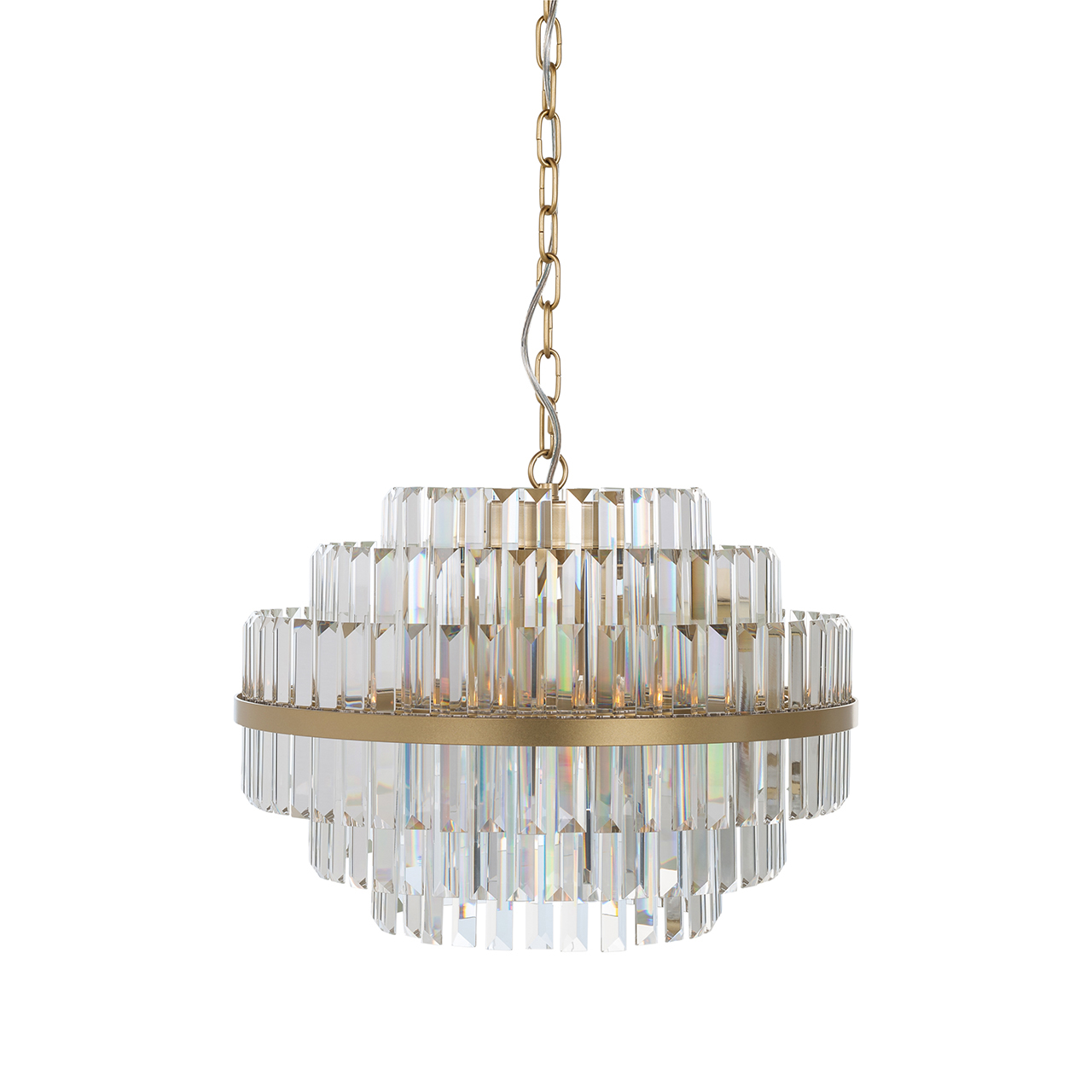 Pendelleuchte Desire brushed gold small