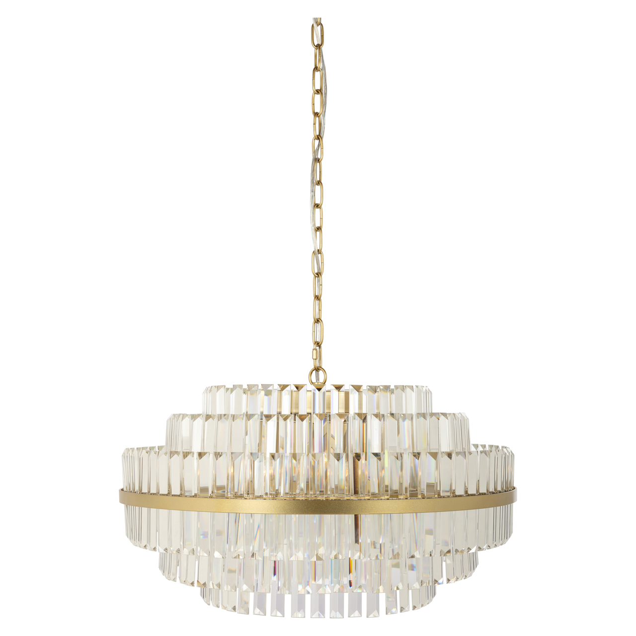 Pendelleuchte Desire brushed gold large
