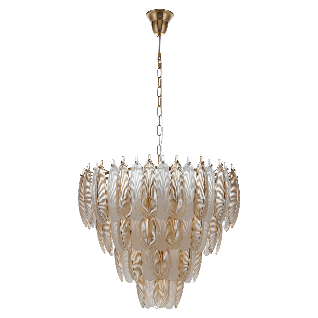 Pendelleuchte Chloe gold