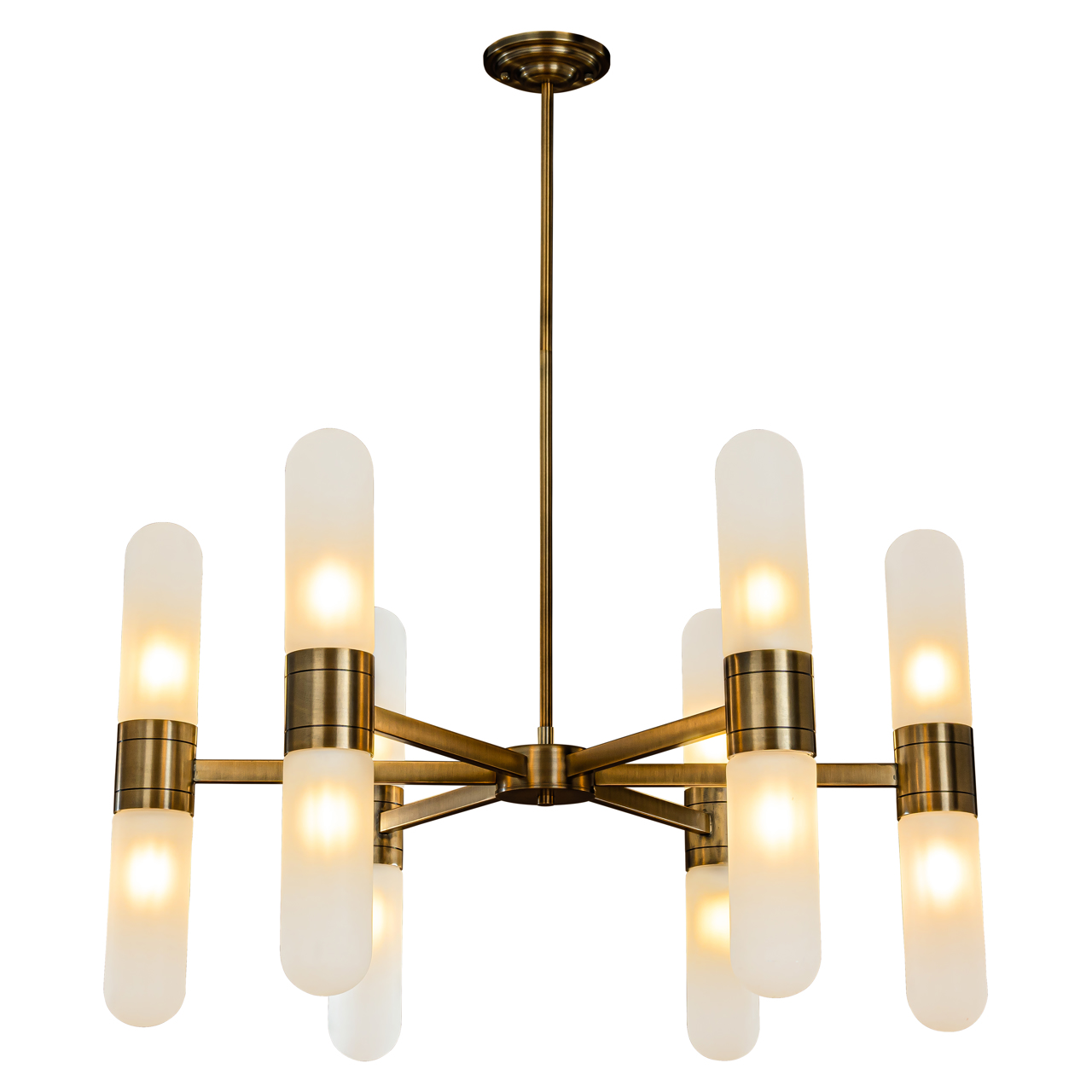 Pendelleuchte Tricon bronze