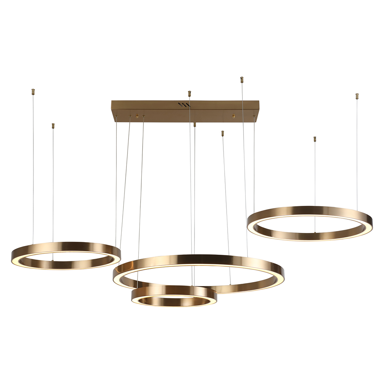 Pendelleuchte Lilou brushed gold