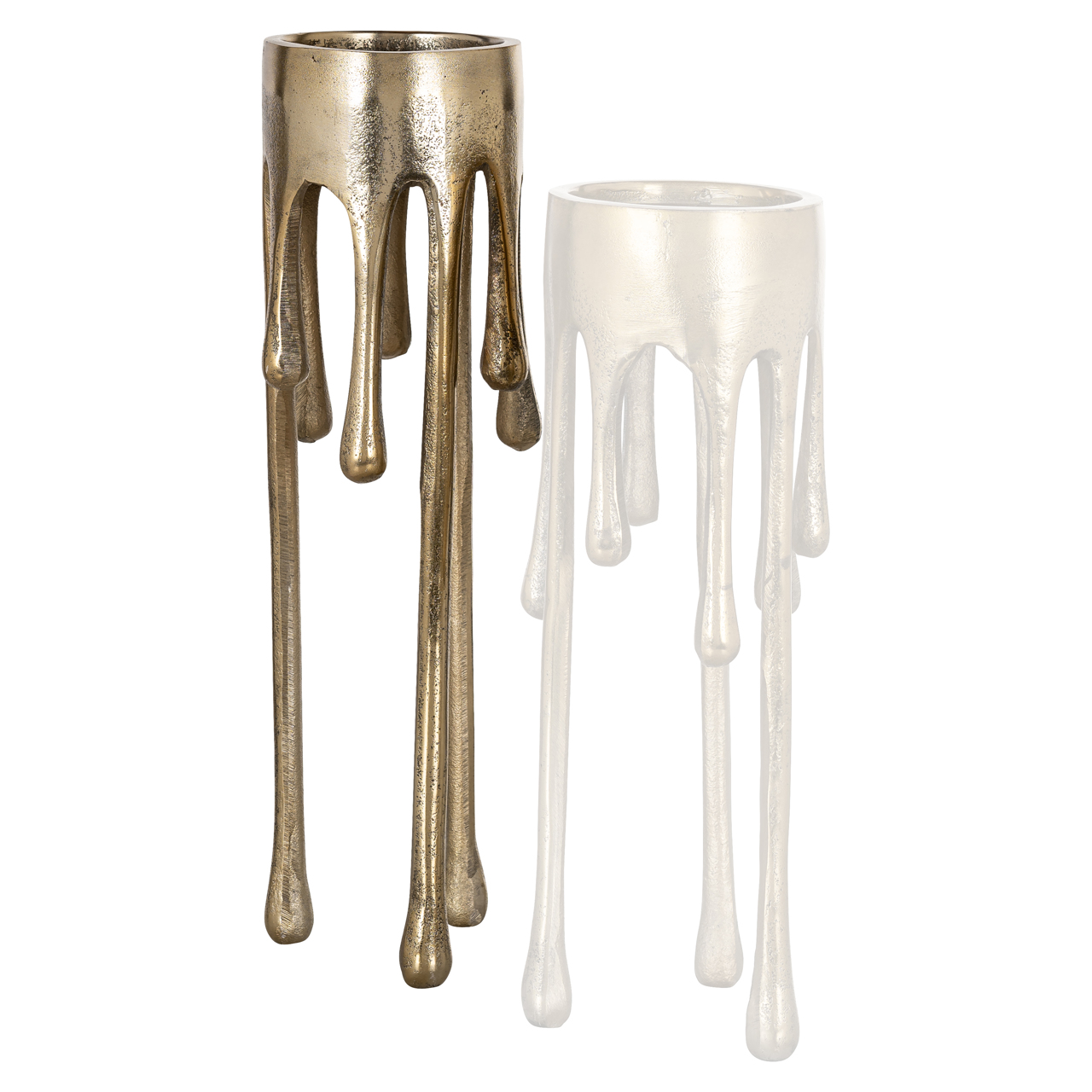 Kerzenhalter Lorin brushed gold large – Bild 2