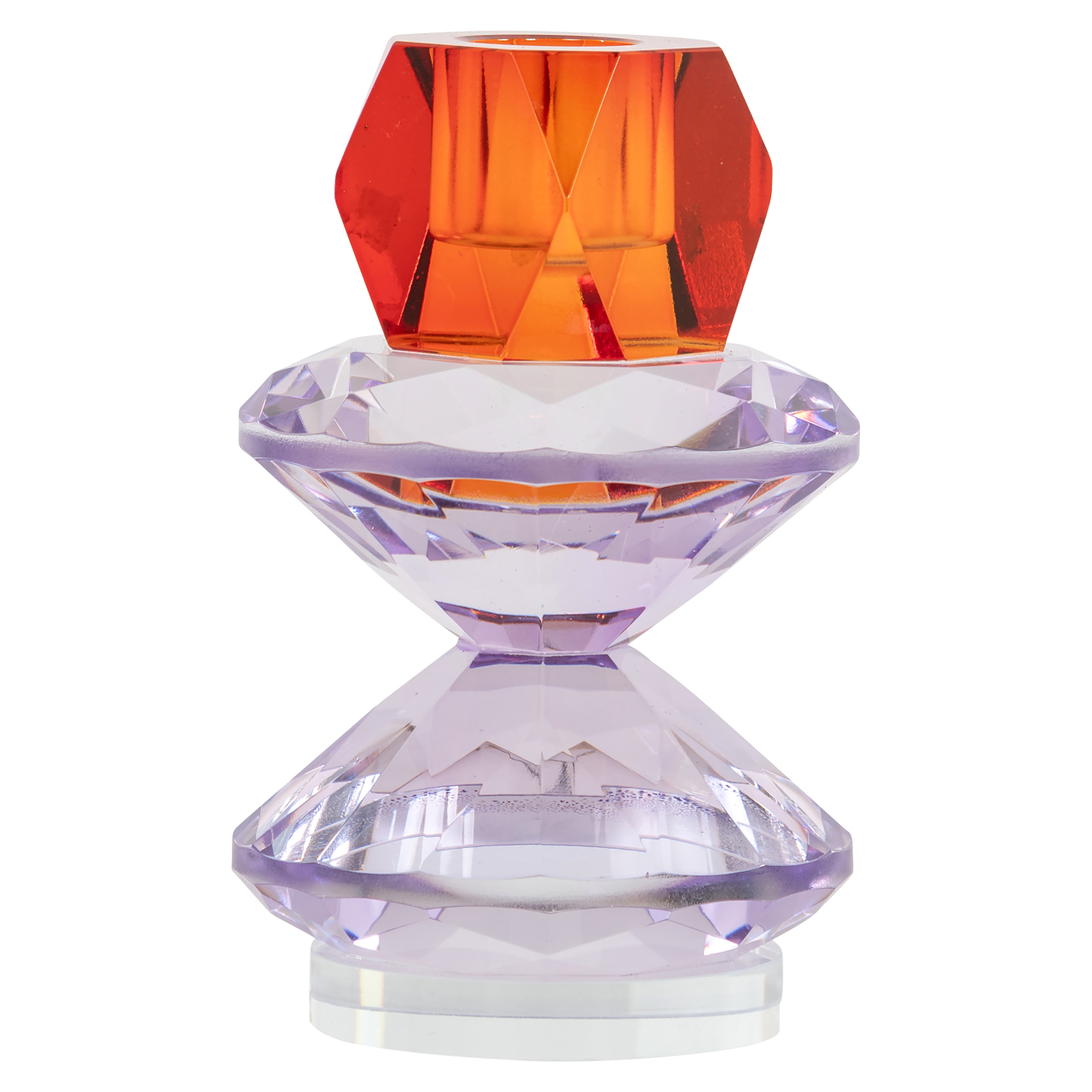 Kerzenhalter Yalena purple small