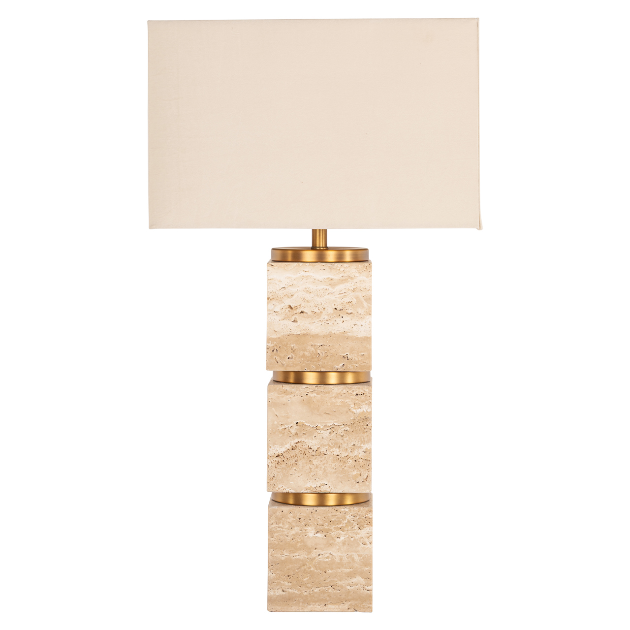 Tischlampe Jaella beige
