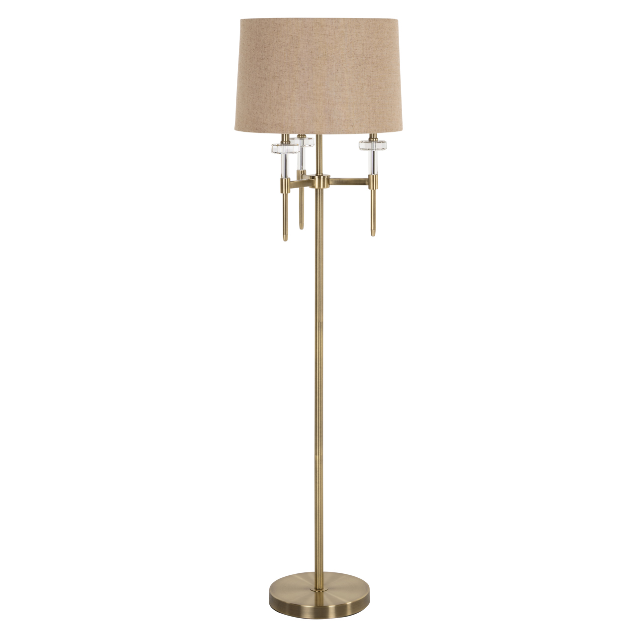 Stehlampe Josie brushed gold