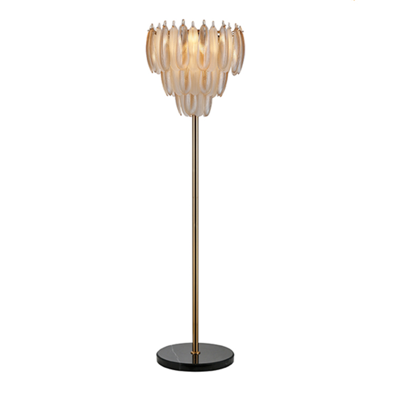 Stehlampe Chloe brass antique