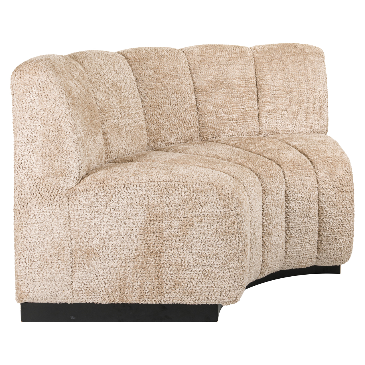 Sitzbank Hillpark lovely beige round corner