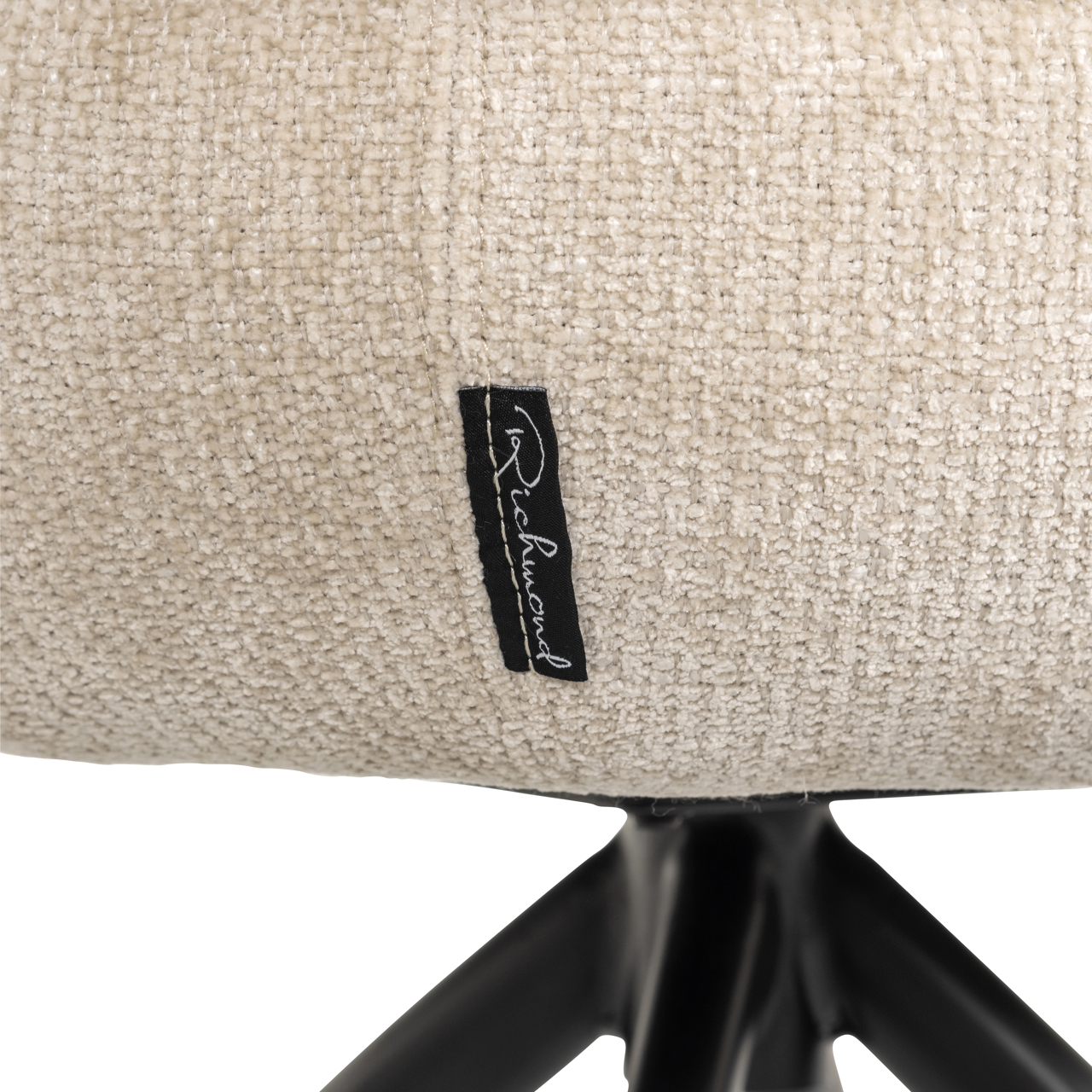 Esszimmerstuhl Kayla cream unicorn swivel – Bild 6