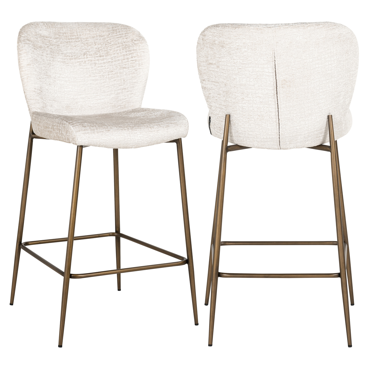 Thekenstuhl Darby cream fusion