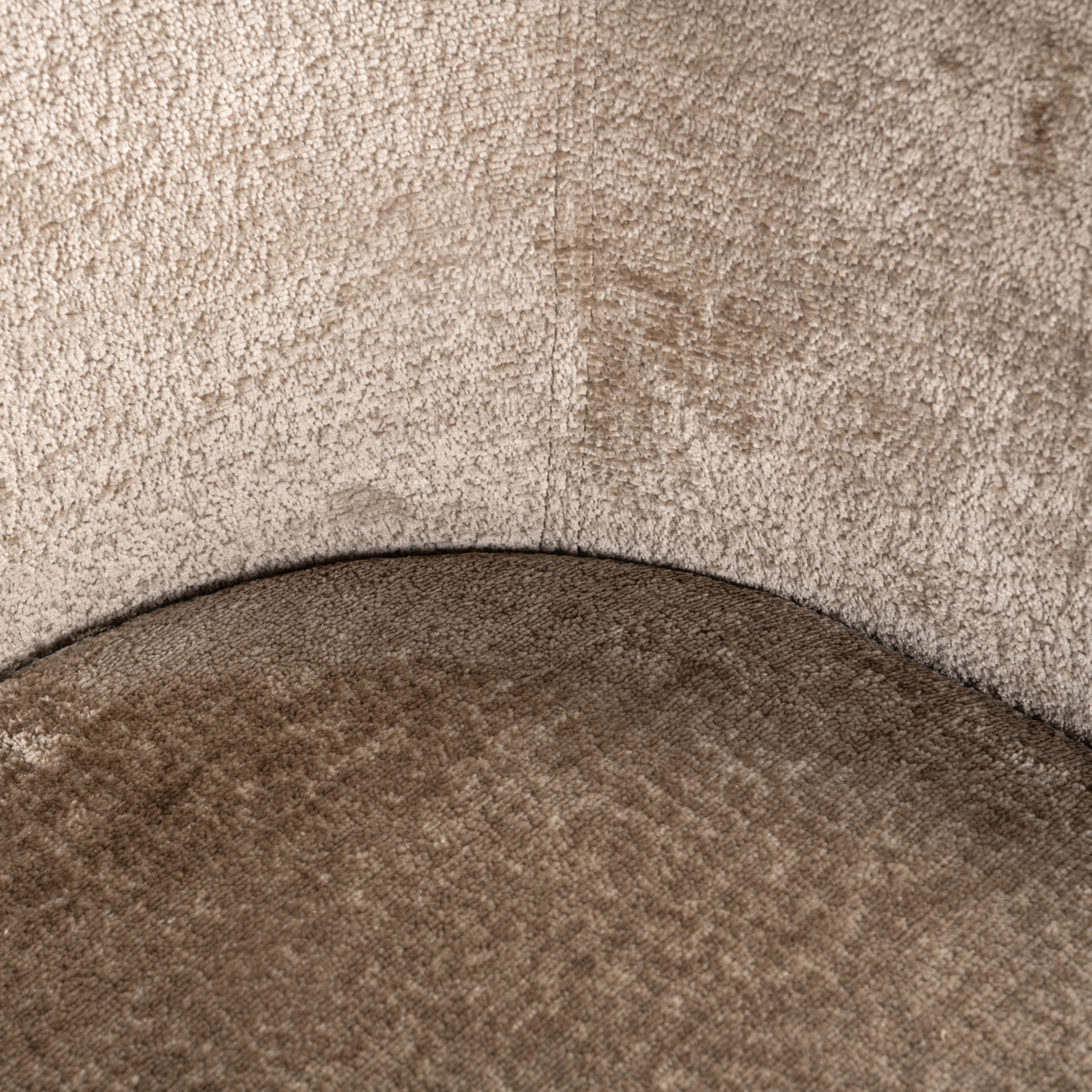 Esszimmerstuhl Ruby taupe chenille – Bild 7