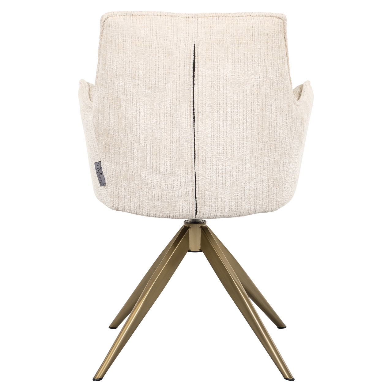 Esszimmerstuhl Dakota niagara beige swivel with arm – Bild 3