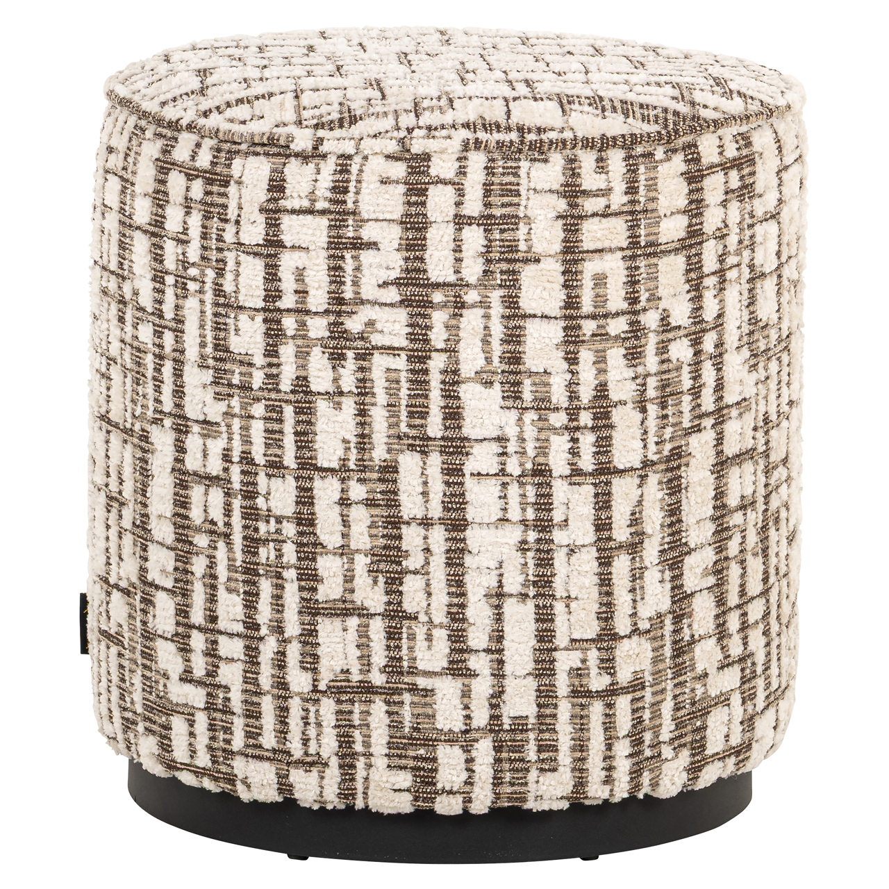 Hocker & Fußbank Lexie cream 45Ø