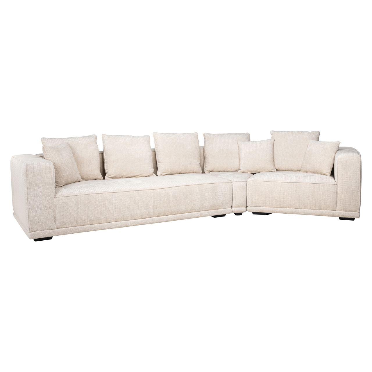 Sofa Lusso niagara beige 4-seater