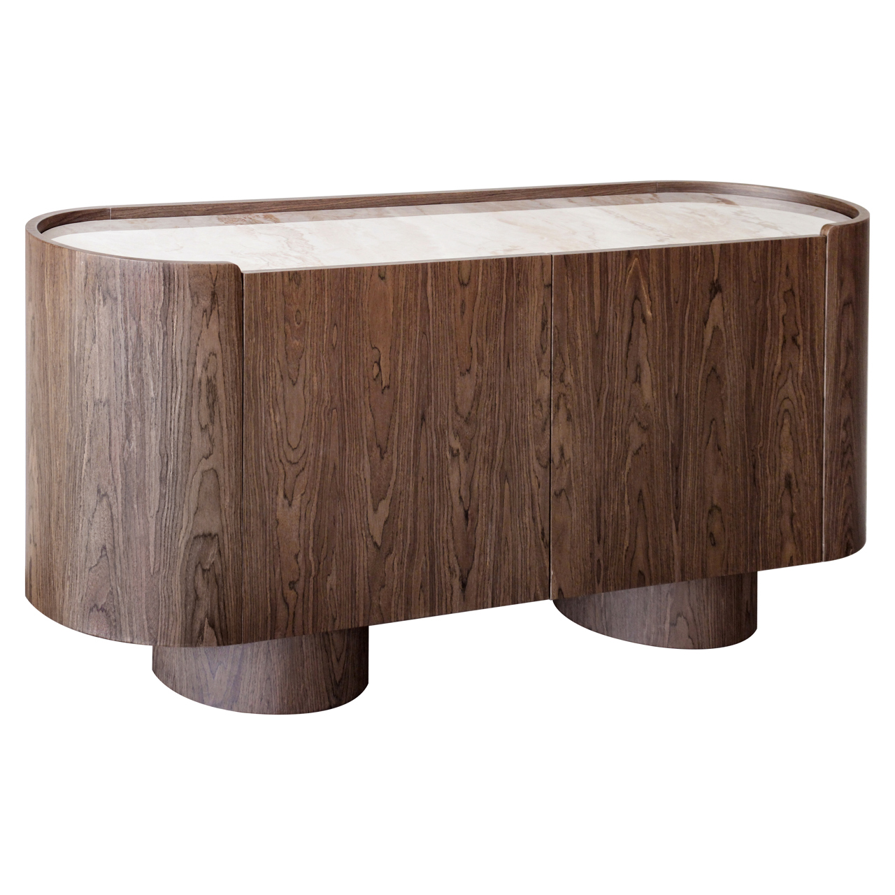 Sideboard Callahan brown 2-doors