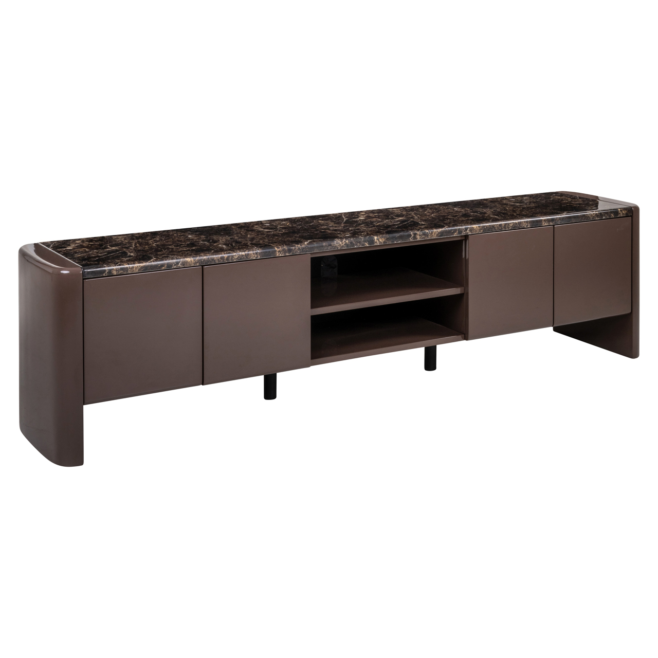 TV-Schrank Almundi chocolat brown