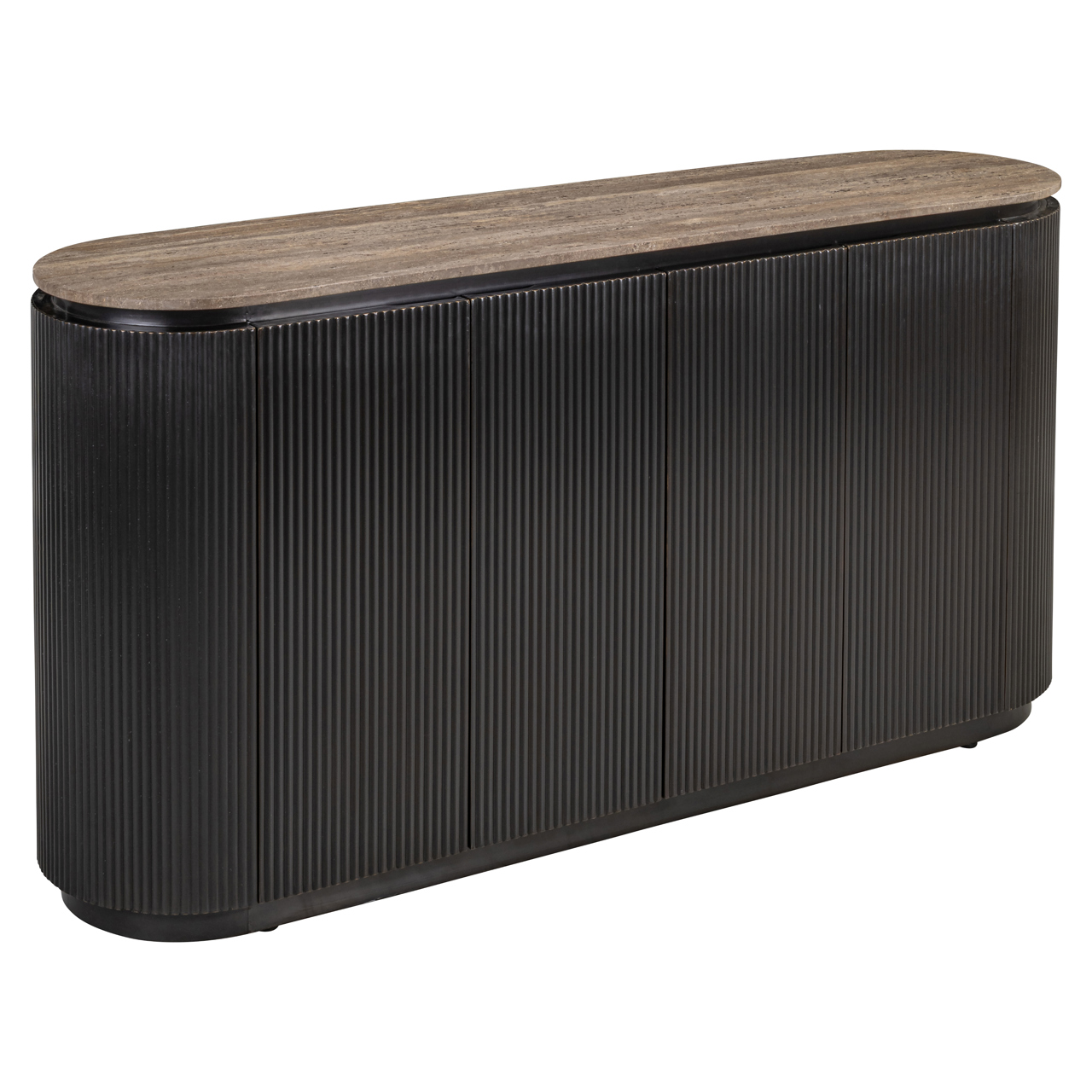 Sideboard Russo ash brown 4-doors