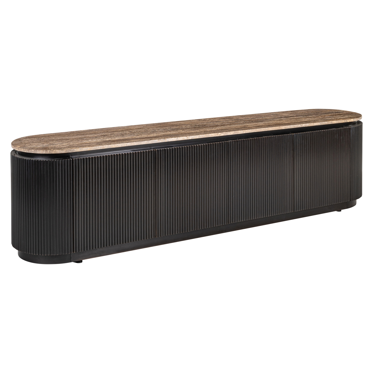 TV-Schrank Russo ash brown 4-doors