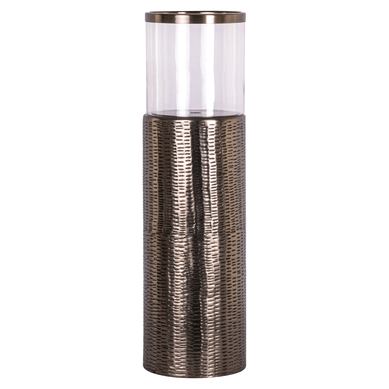 Windlicht Faylen bronze L