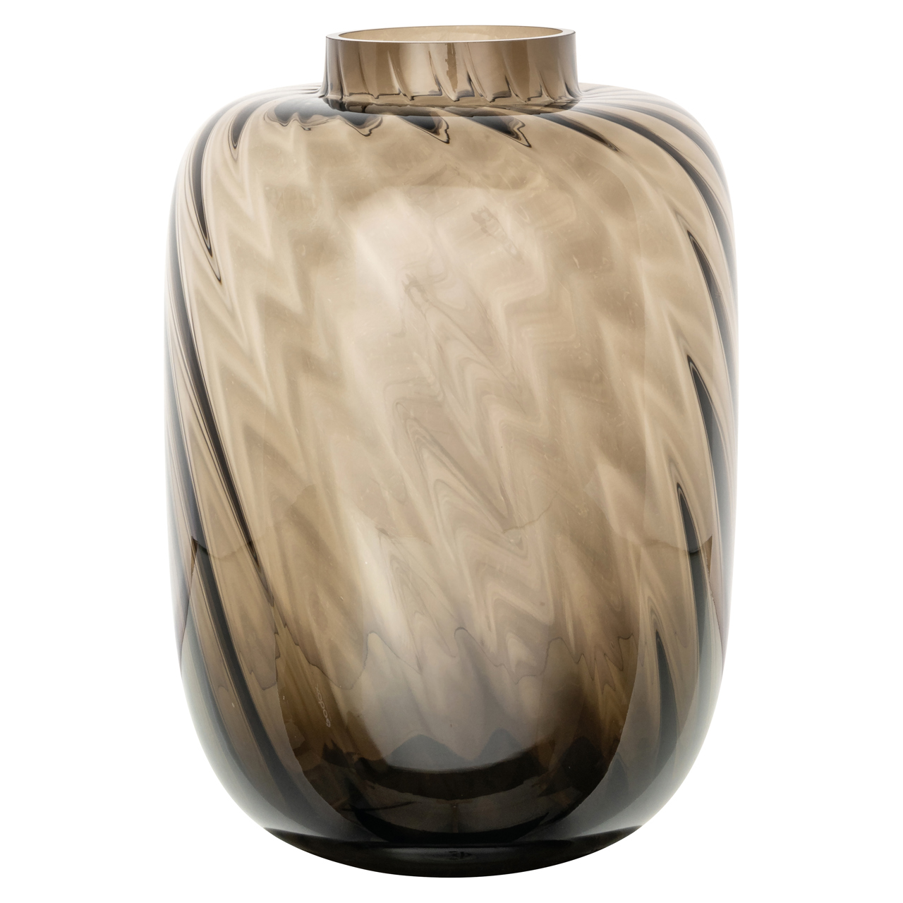 Vase Elora brown small