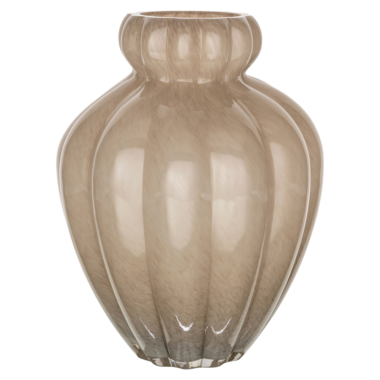 Vase Velora taupe
