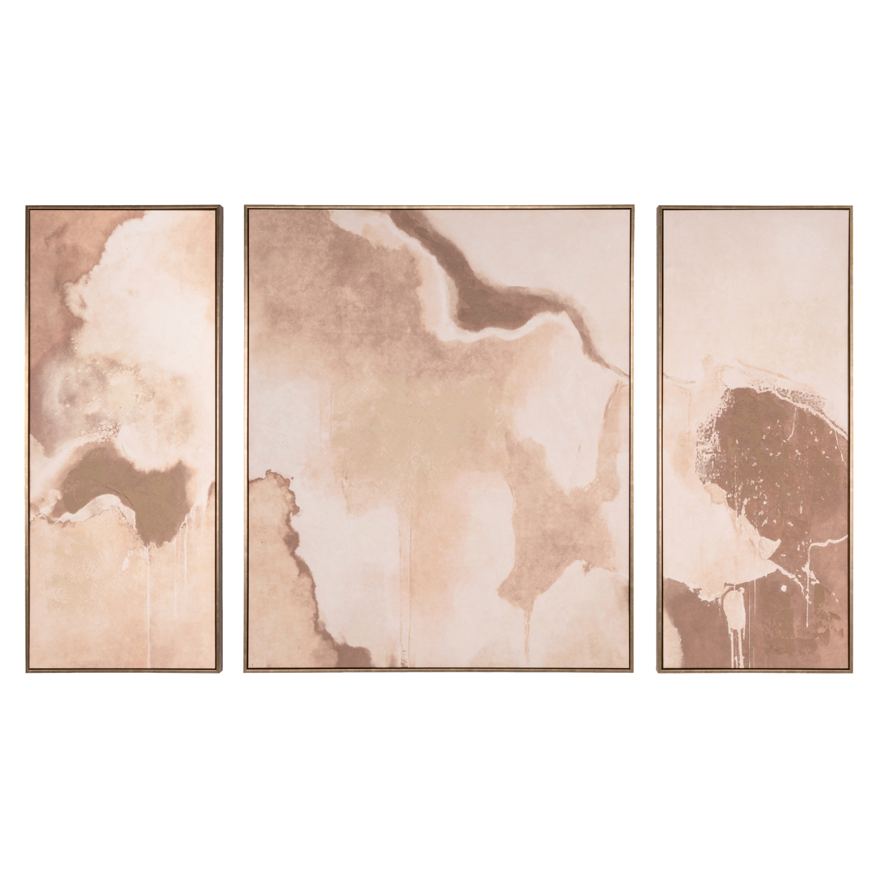 Wandkunst Liberty brown