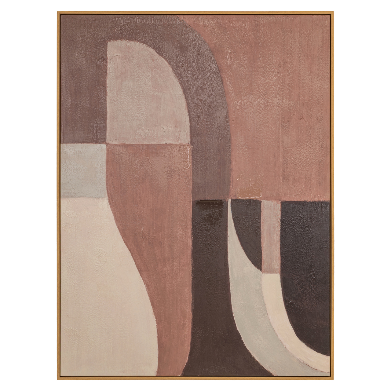 Wandkunst Tatu left brown