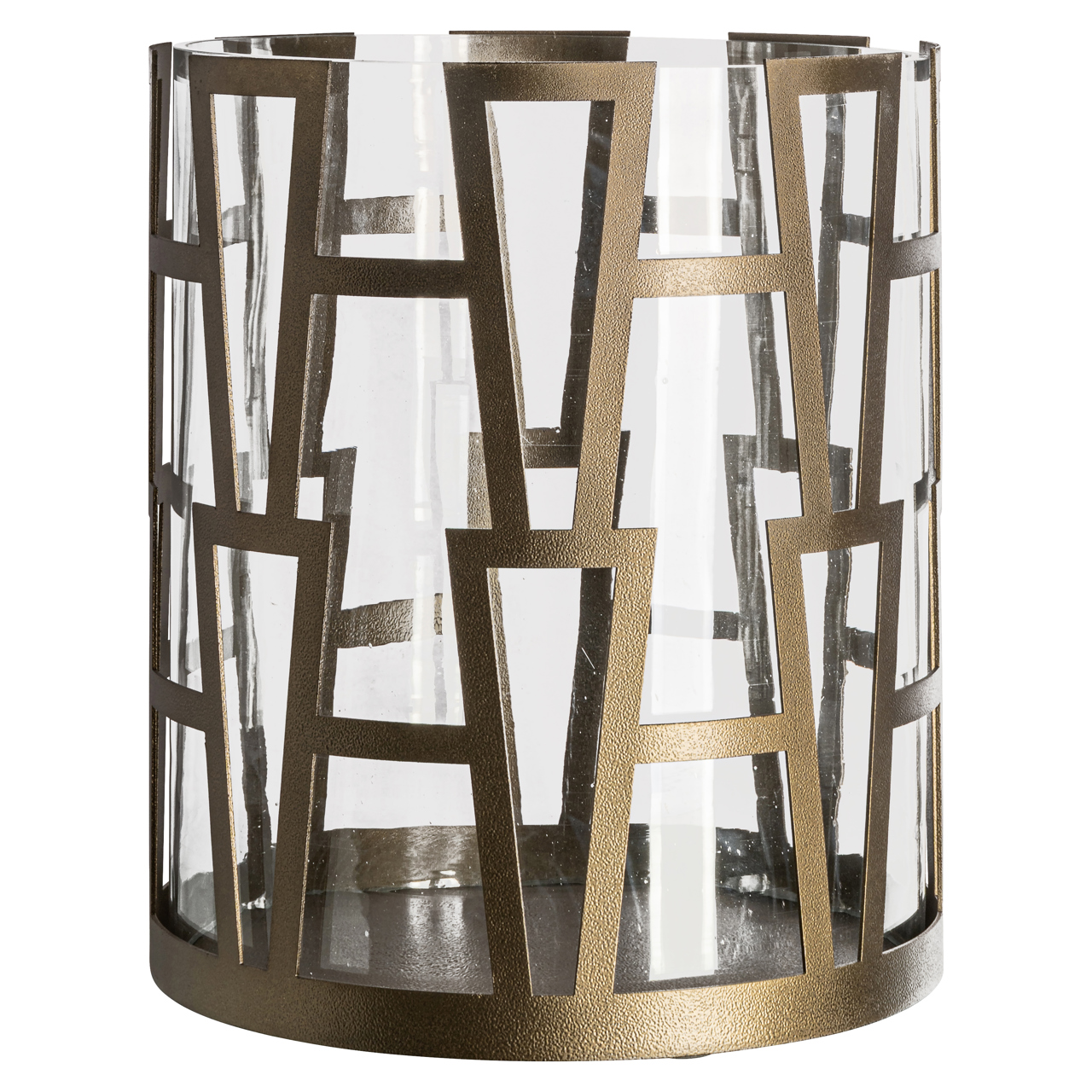 Windlicht Shandy brass antique big