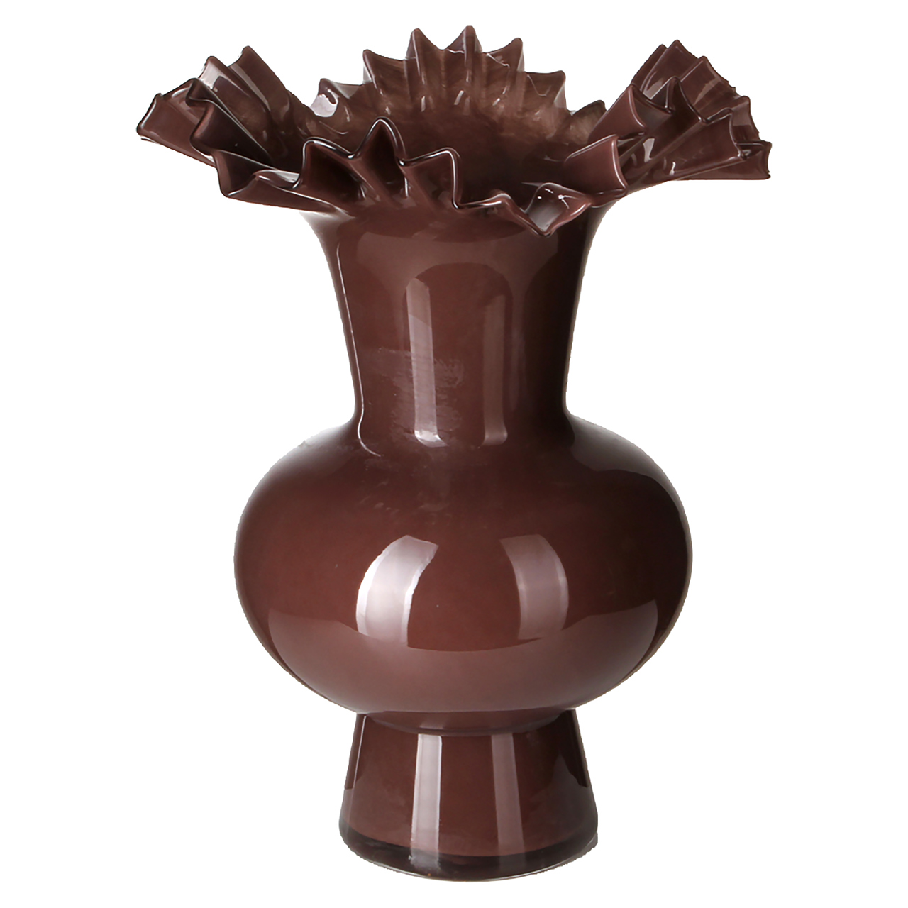 Vase Mira brown