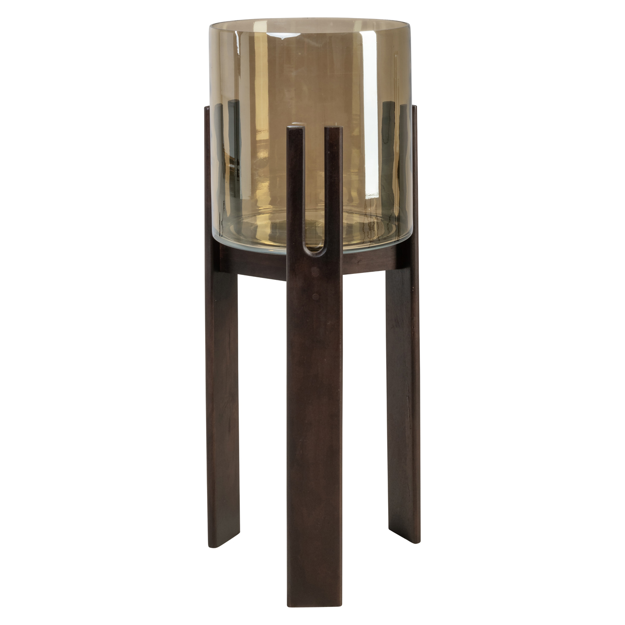 Windlicht Reese walnut large