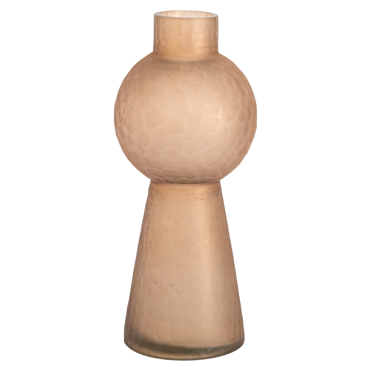 Vase Ora brown small