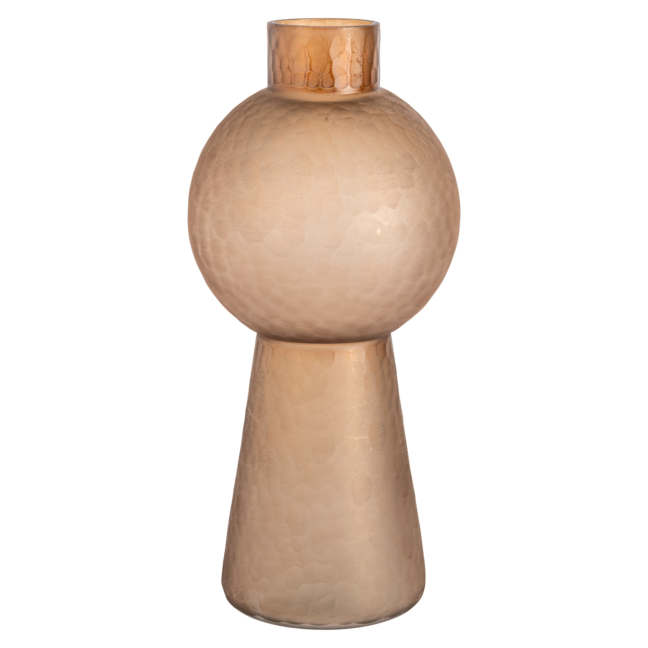 Vase Ora brown large