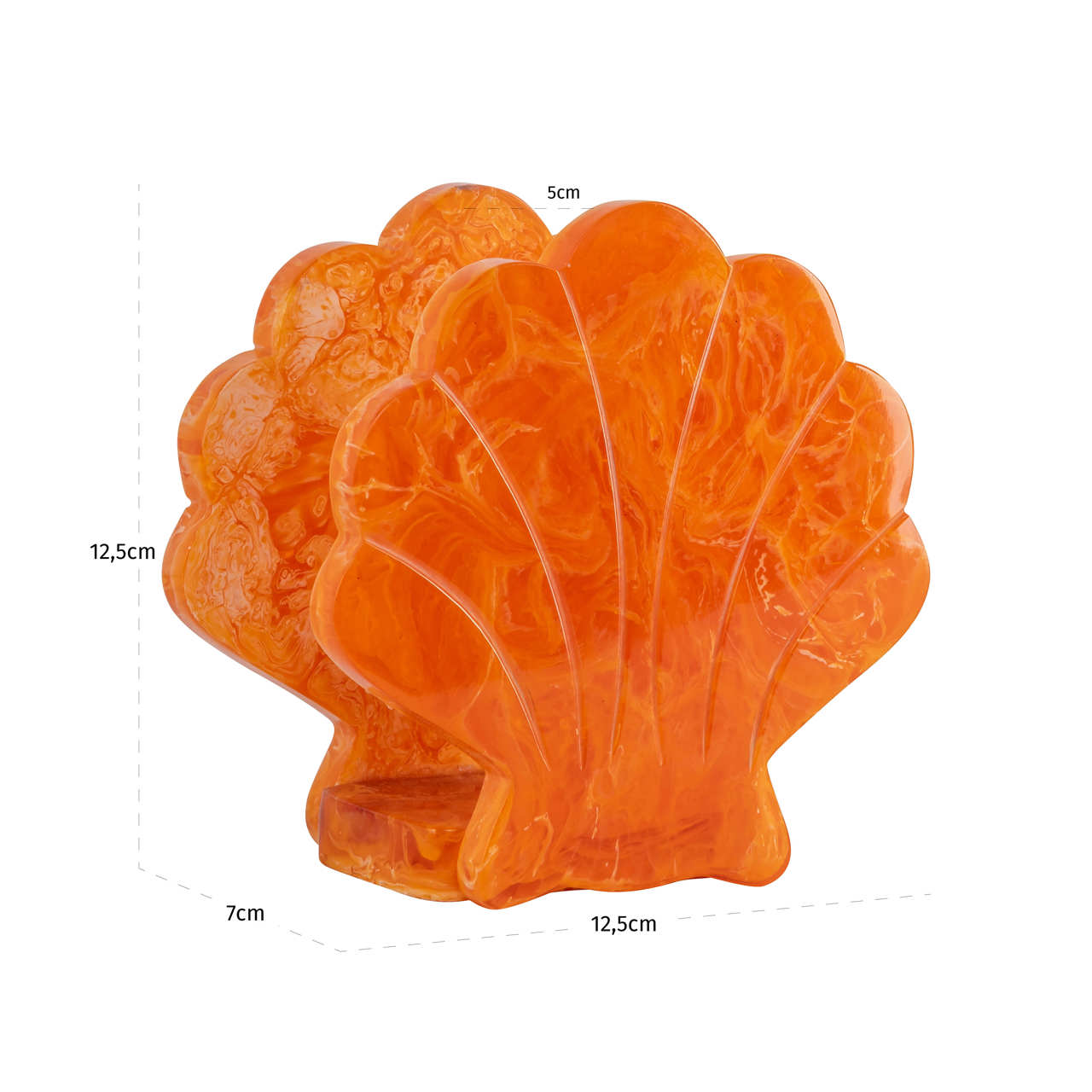 Wein- & Barzubehör Shelly orange napkin holder – Bild 7