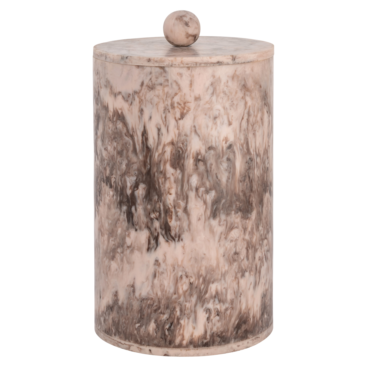 Aufbewahrungsbox Rosaline chocolat brown storage jar small