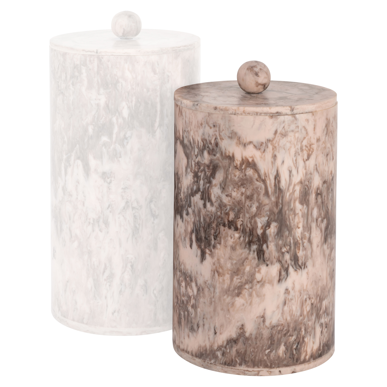 Aufbewahrungsbox Rosaline chocolat brown storage jar small – Bild 3