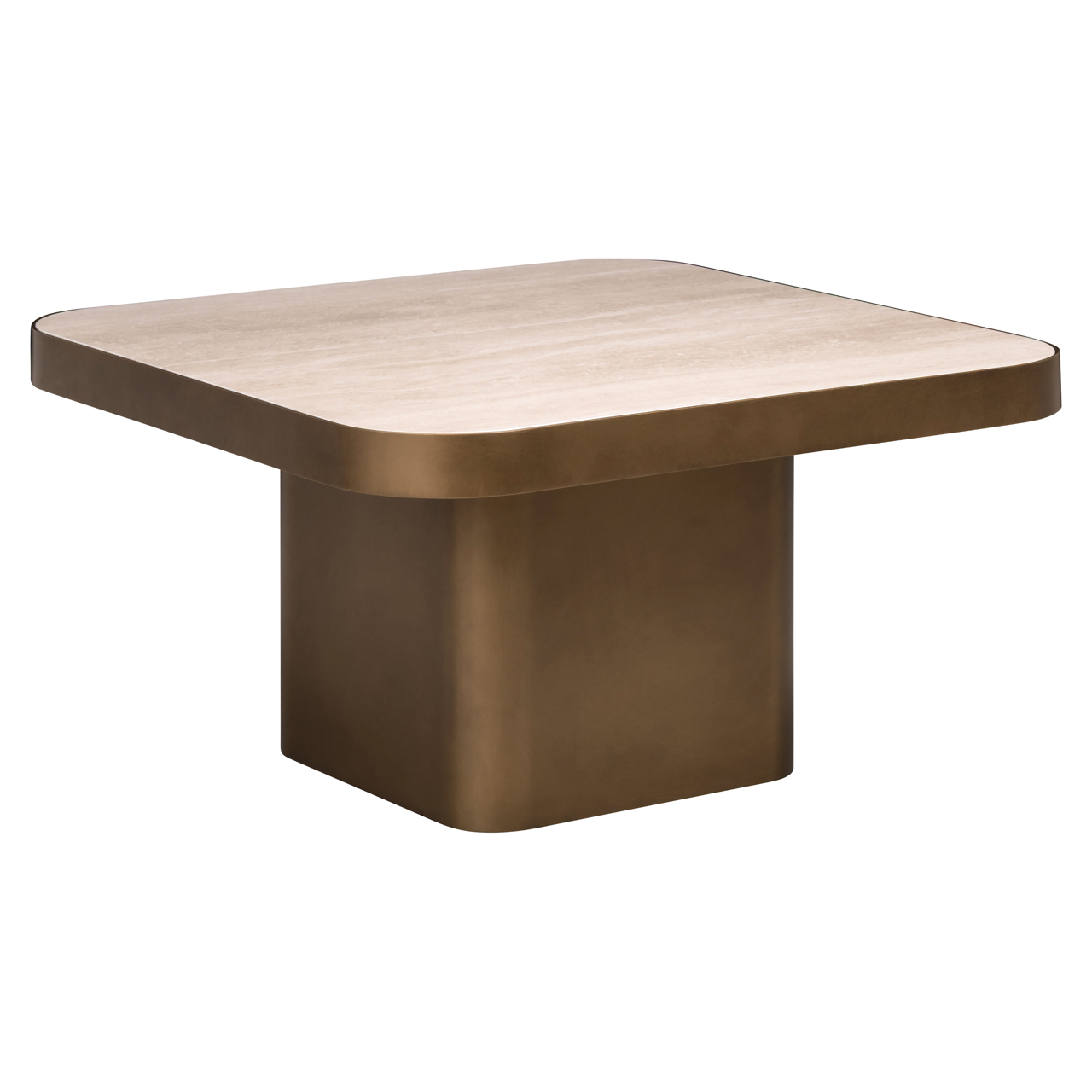 Couchtisch Claridge beige 70x70 (cumulus)