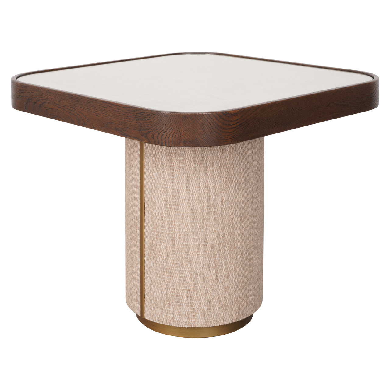 Beistelltisch Willox beige including glass