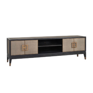 TV-Schrank Bloomville brass shagreen