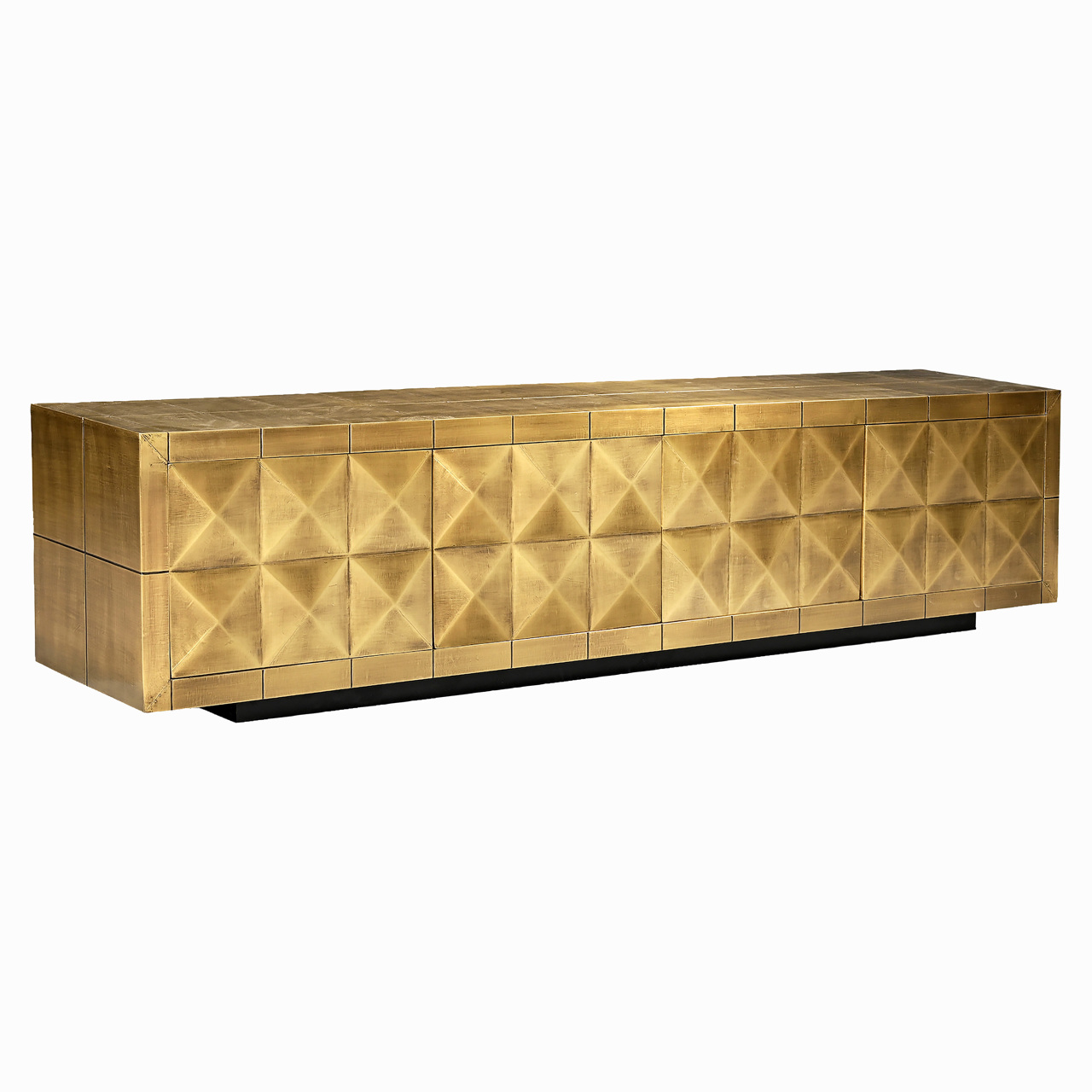 TV-Schrank Collada brushed gold