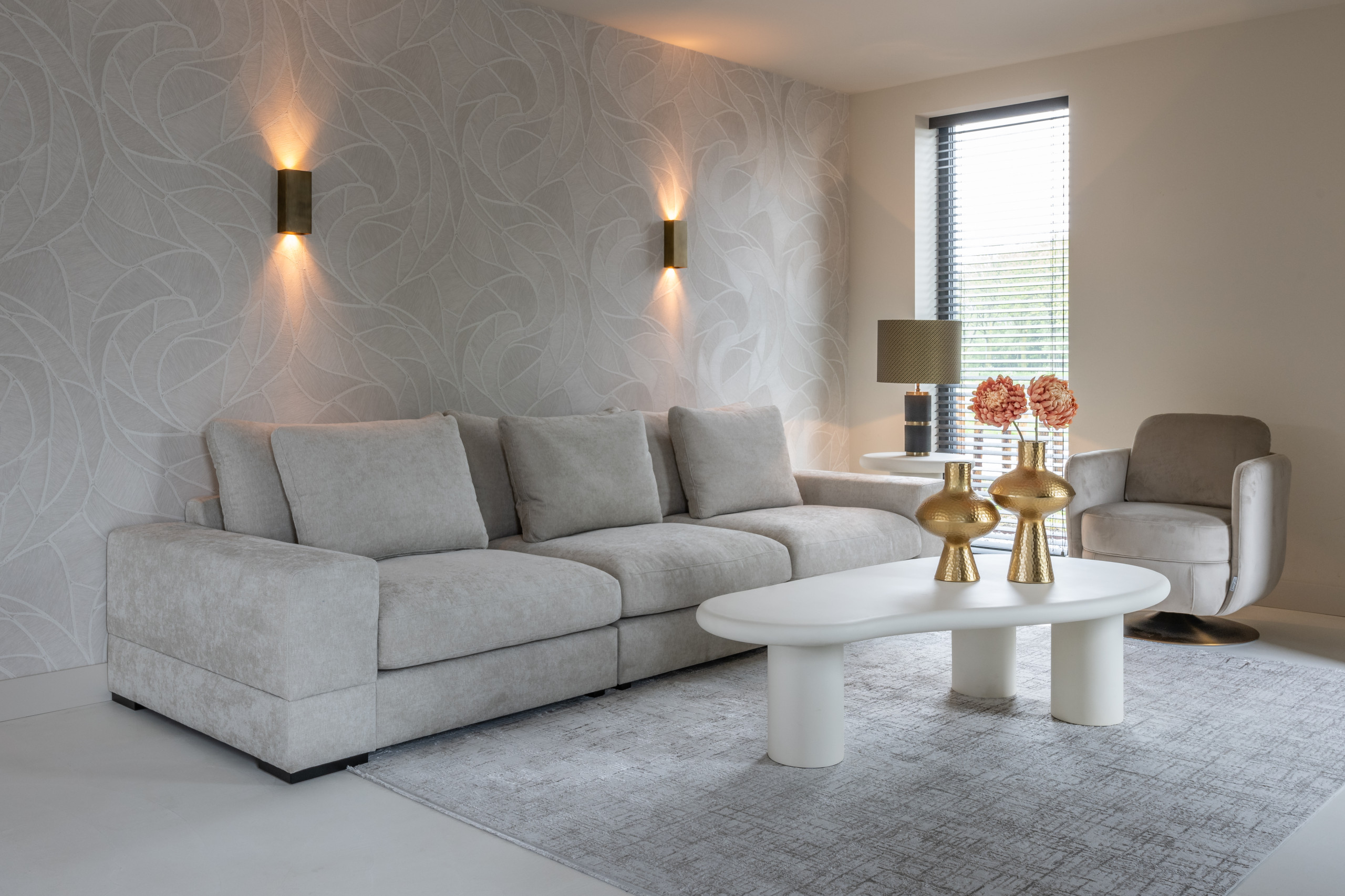Beistelltisch Bloomstone white – Bild 3