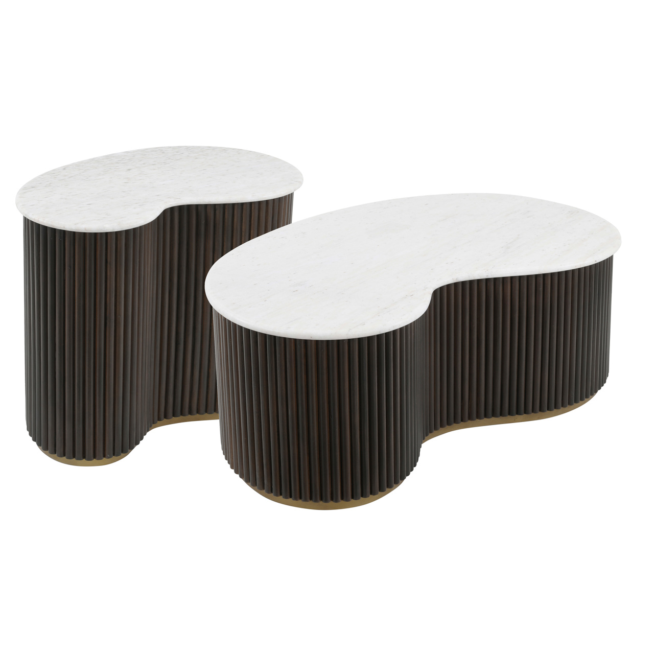 Couchtisch Mayfield brown (Set of 2)