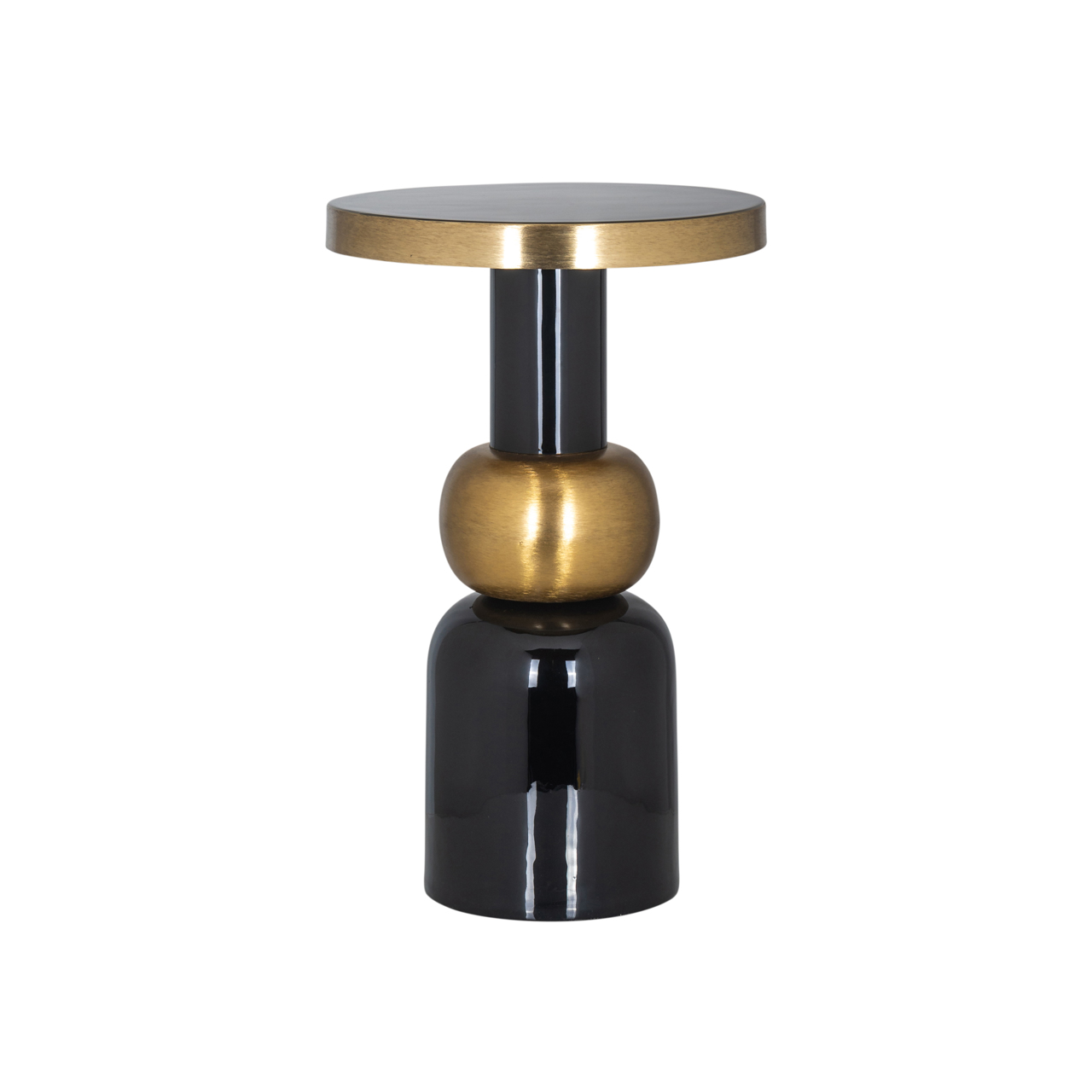 Beistelltisch Mose black 41Ø