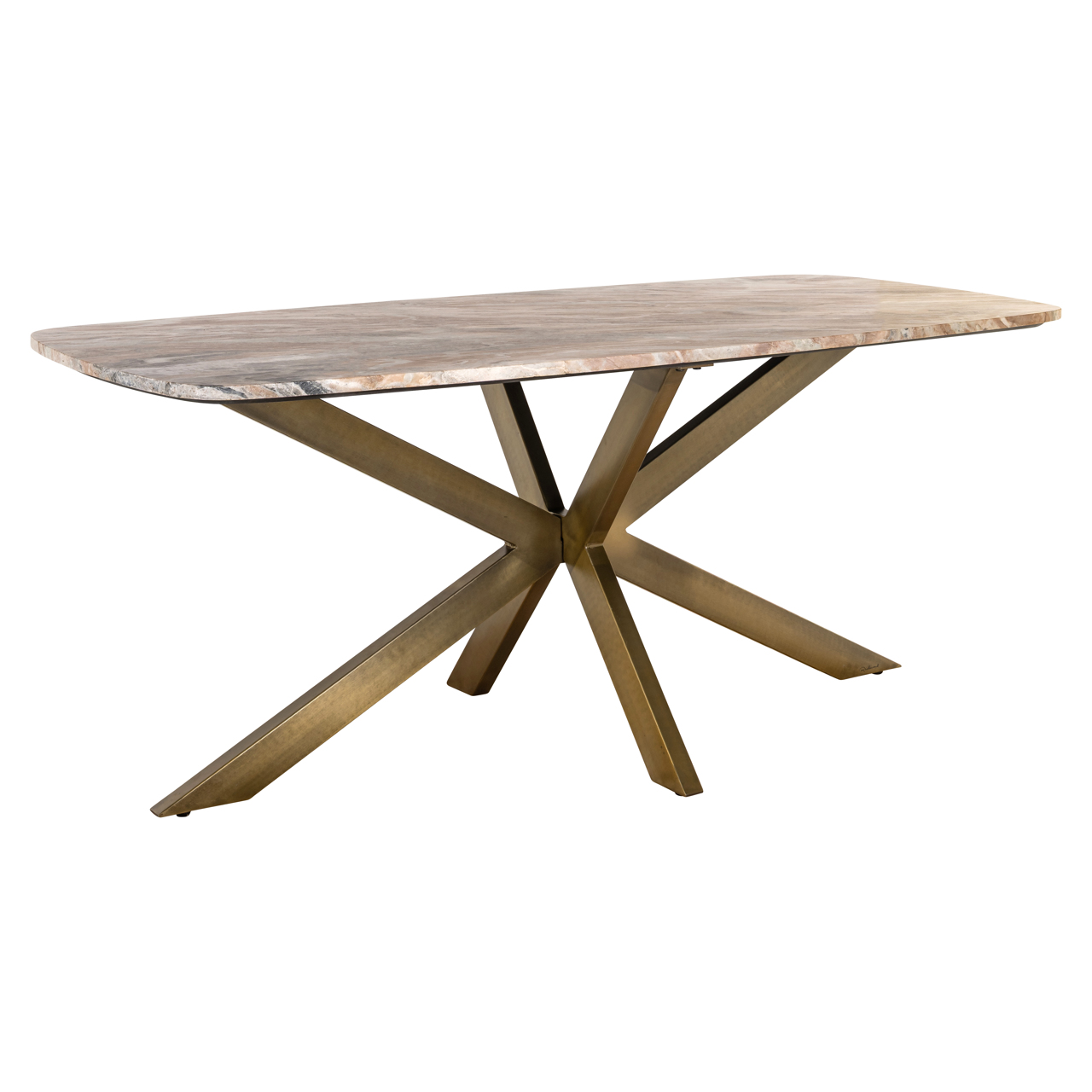 Esstisch Bottega Blush beige danish oval 190