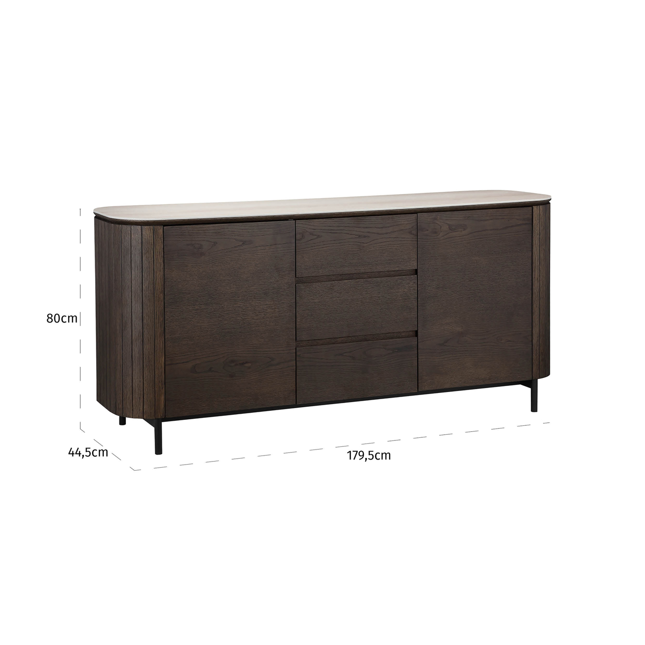 Sideboard Ritz brown – Bild 14
