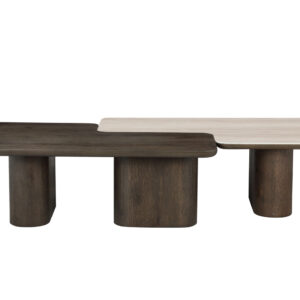 Couchtisch Nando brown (Set of 2)