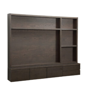TV-Schrank Lachance brown 3-doors 2-drawers